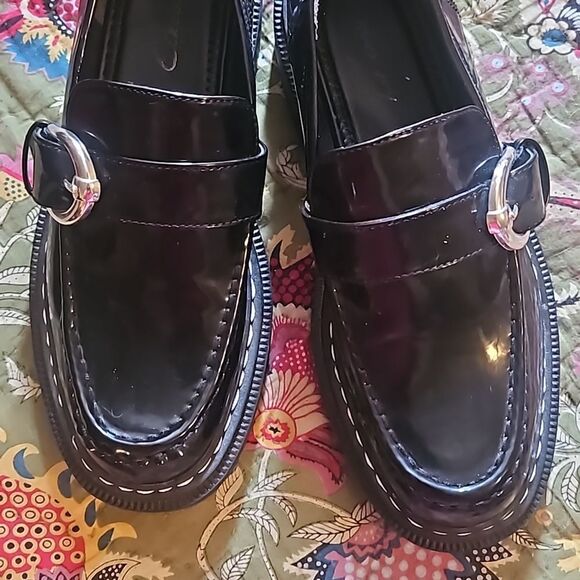 Circus by Sam Edelman Womens size 8 Everly Patent Slip On Loafers - Picture 4 of 8